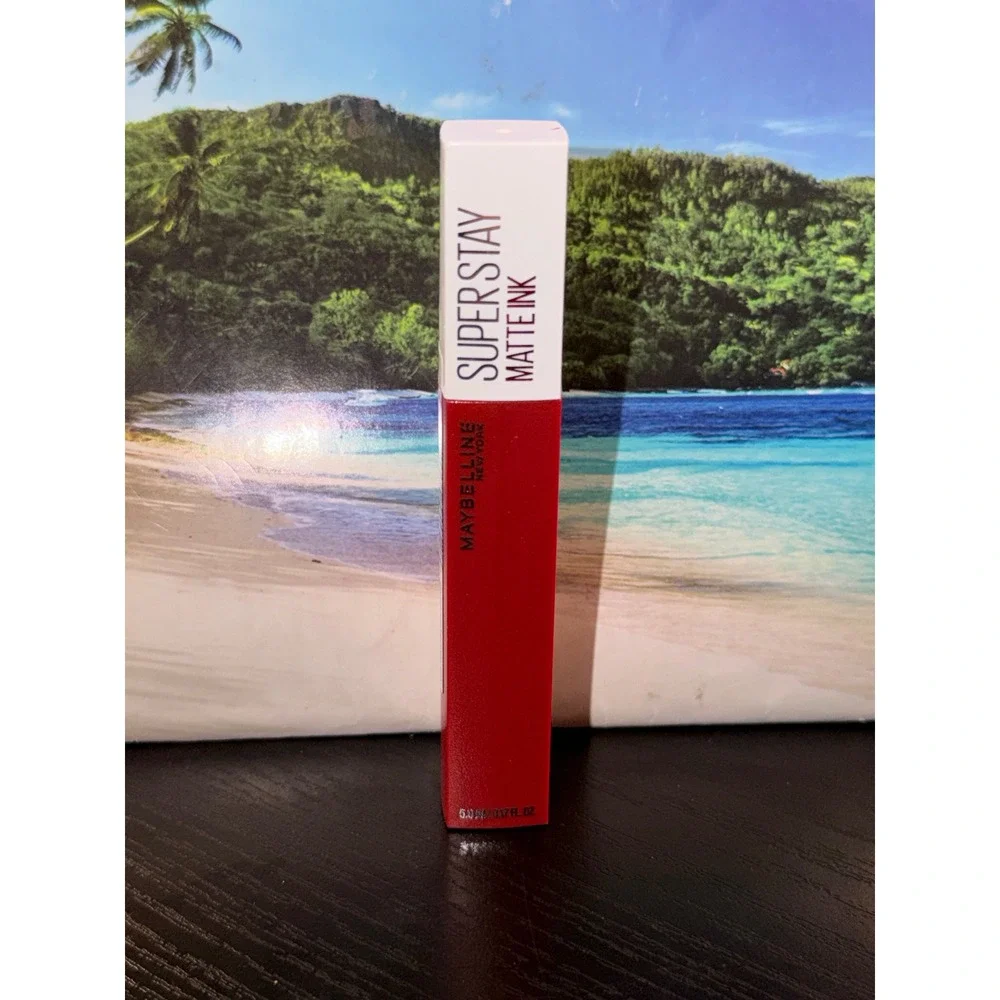 Maybelline Super Stay Matte Ink Liquid Lipstick 117 Ground-Breaker Red 0.17oz